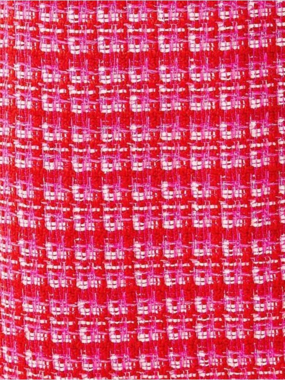 Lilly Pulitzer Pink & cranberry Red Tweed Boucle jacket, NWT, sz 4 & 8 - Picture 7 of 8